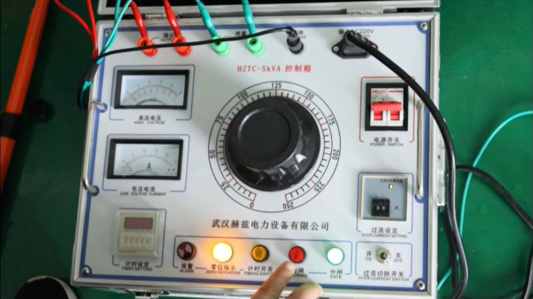 HZTC-5KVA 電纜定標操作方法